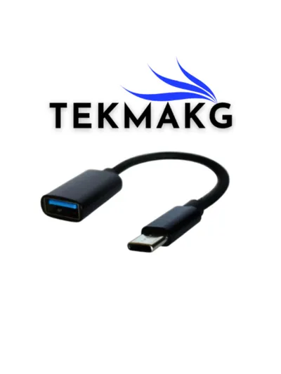 OTG Type-C USB 2.0 Çevirici Adaptör - Poşetli