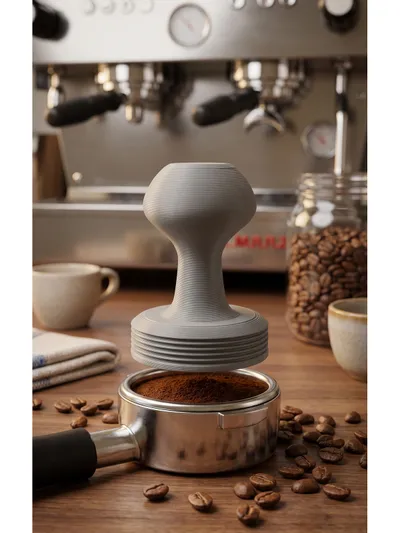 51 mm Espresso Tamper Kahve Sıkıştırıcı Barista Aksesuarı
