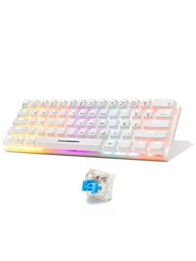 Mekanik Oyuncu Klavyesi RGB | Anti-Ghosting ve Blue Switch ile Hızlı Tepki & Konfor!