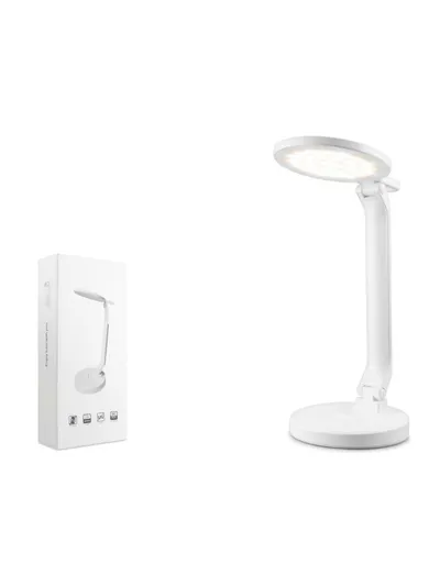 Ayarlanabilir Katlanabilir USB Şarjlı LED Masa Lambası Beyaz