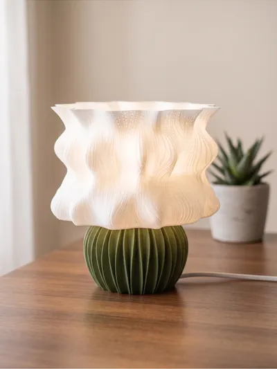 Dekoratif Masa Lambası 20 cm Modern Abajur Gece Lambası Şık Ev Dekoru