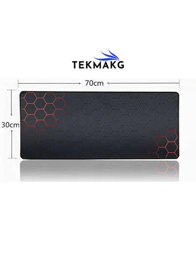 Profesyonel Gaming Mousepad 70x30 cm Geniş Yüzeyli Kaymaz Tabanlı Mousepad