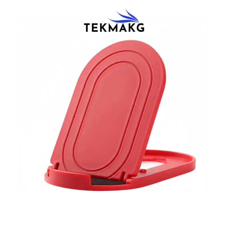Kademeli Ayarlanabilir Kaymaz Tabanlı Katlanabilir Telefon ve Tablet Tutucu Stand