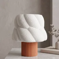 Dekoratif Masa Lambası 20 cm Modern Abajur Ev Ofis Yatak Odası - Görsel 2
