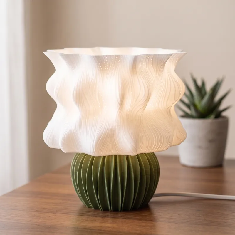 Dekoratif Masa Lambası 20 cm Modern Abajur Gece Lambası Şık Ev Dekoru