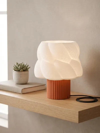 Dekoratif Masa Lambası 20 cm Modern Abajur Ev Ofis Yatak Odası