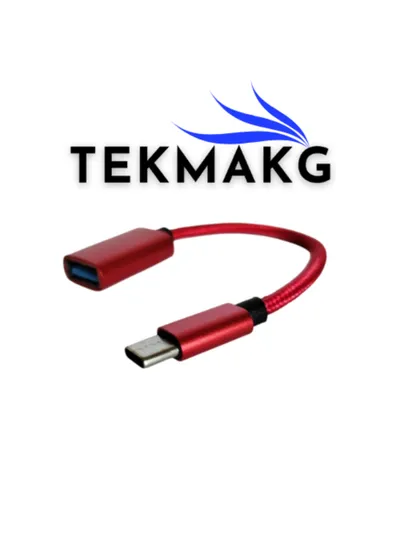 OTG Type-C USB 2.0 Çevirici Adaptör - Poşetli