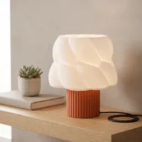 Dekoratif Masa Lambası 20 cm Modern Abajur Ev Ofis Yatak Odası - Görsel 1