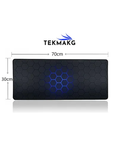 Profesyonel Gaming Mousepad 70x30 cm Geniş Yüzeyli Kaymaz Tabanlı Masa Pedi