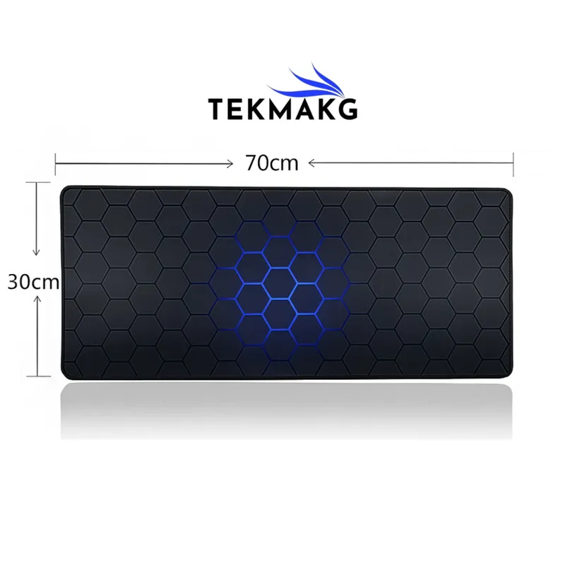Profesyonel Gaming Mousepad 70x30 cm Geniş Yüzeyli Kaymaz Tabanlı Masa Pedi