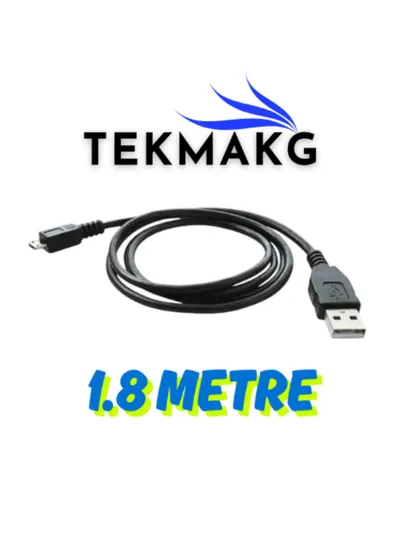 PS4 Uyumlu USB Micro to USB Kablo 1.8M | Dayanıklı & Hızlı Şarj