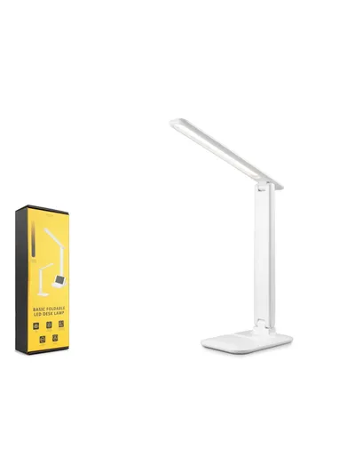 Ayarlanabilir Katlanabilir USB Şarjlı LED Masa Lambası Beyaz