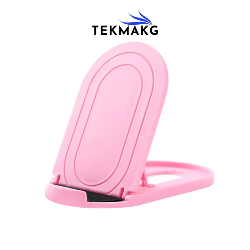 Kademeli Ayarlanabilir Kaymaz Tabanlı Katlanabilir Telefon ve Tablet Tutucu Stand