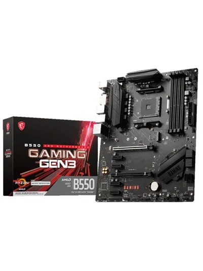 B550 Gamıng Gen3 Amd B550 Soket Am4 Ddr4 4400(OC)mhz Atx Gaming (OYUNCU) Anakart