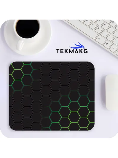 Karbon Petek Desenli Profesyonel Mouse Pad Yüksek Hassasiyetli Kaymaz Taban 30x25